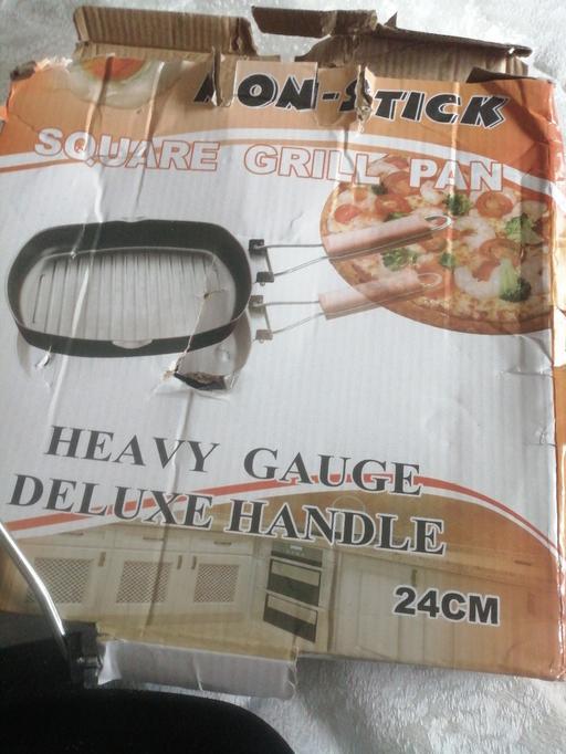 Buy & Sell Heath Town Wolverhampton - Photos for New non stick 24cm square grill pan