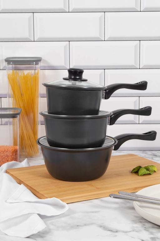 Buy & Sell Sidcup Bexley - Photos for Set Of 3 Non-stick Saucepans