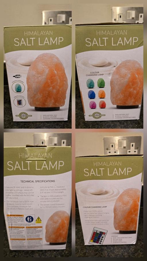 Buy & Sell Rowley Regis Sandwell - Photos for Himalayan Salt Lamp - colour changing 
