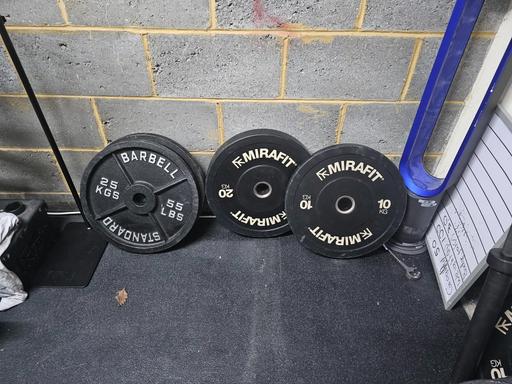 Buy & Sell Wraysbury Windsor and Maidenhead - Photos for Olympic Rubber Bumper Plates - 10kg