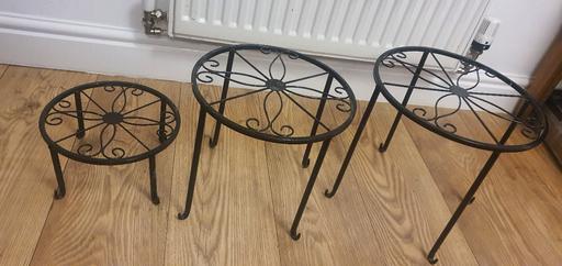 Buy & Sell Edgbaston Birmingham - Photos for 3 Decorative Plant Pot Stands