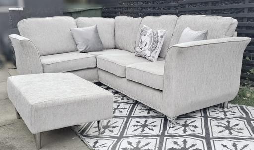 Buy & Sell Wednesfield Wolverhampton - Photos for Corner Sofa+Footstool