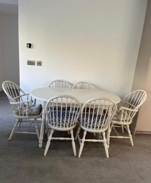 Buy & Sell Osidge North London - Photos for Real Oak table and 6 Chairs
