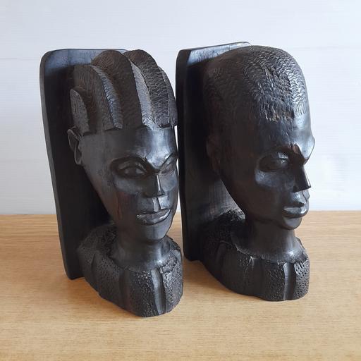 Buy & Sell Bamber Bridge South Ribble - Photos for AFRICAN TRIBAL ART BOOKENDS