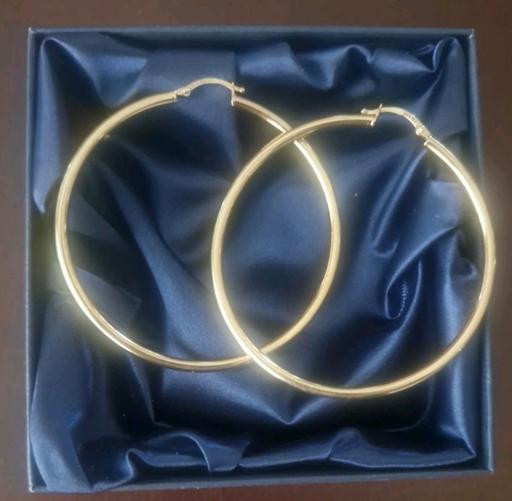 Buy & Sell Horwich Bolton - Photos for 9ct Large Hoop Earrings