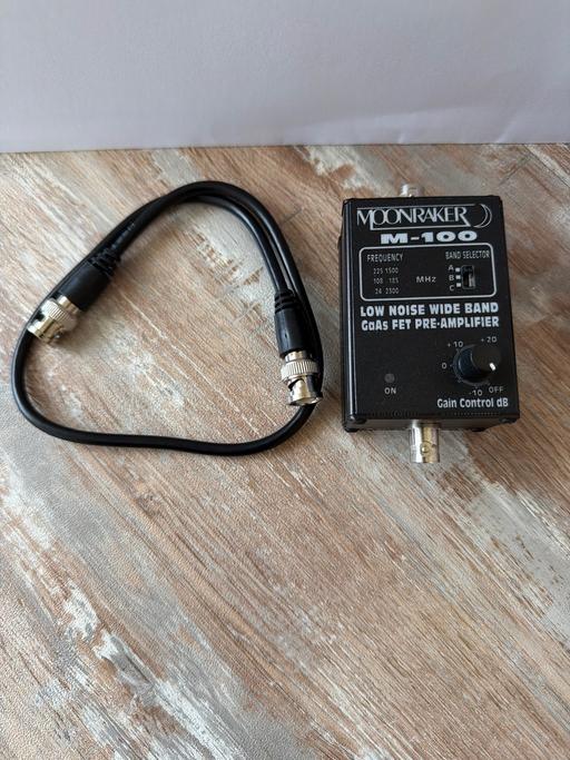 Buy & Sell Kings Heath Birmingham - Photos for Moonraker M-100 radio scanner pre-amp