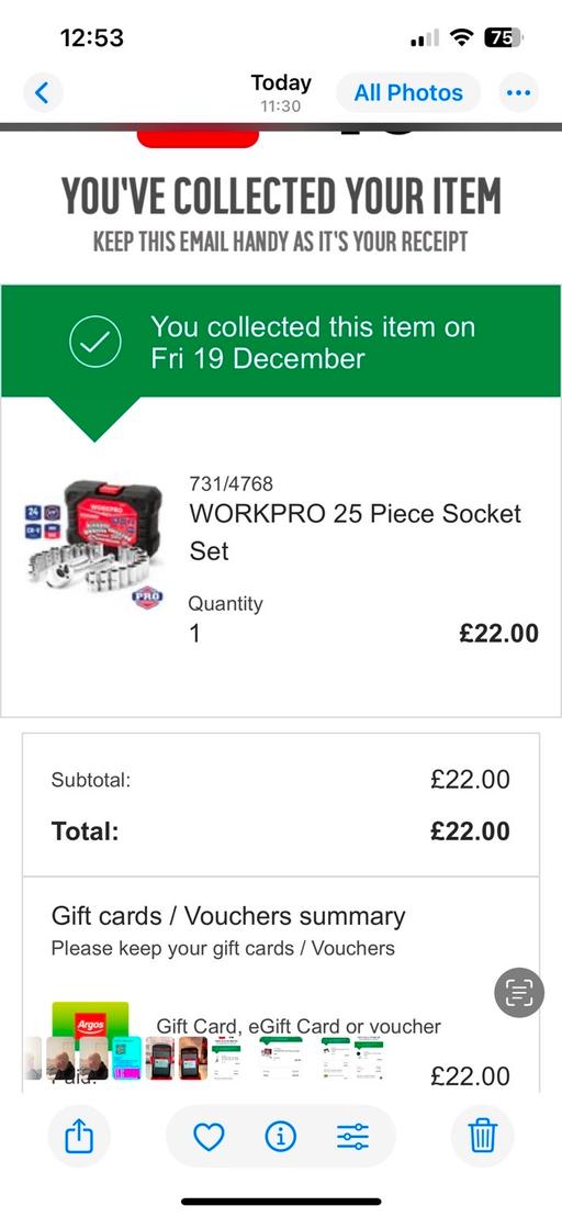 Buy & Sell Trimdon County Durham - Photos for Workpro 25 piece socket set