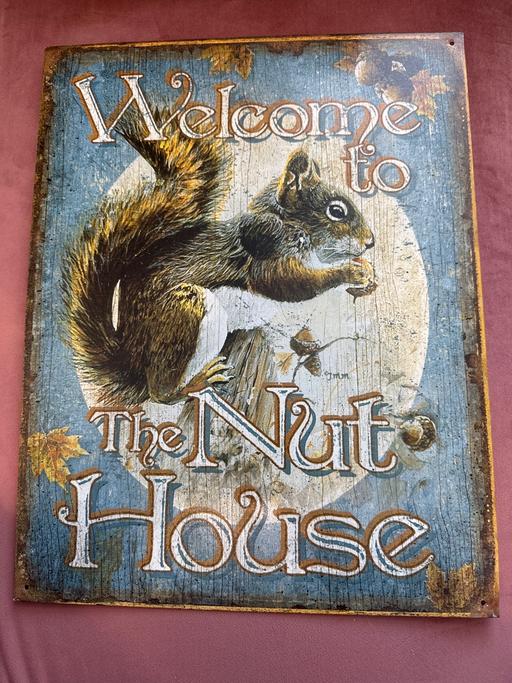 Buy & Sell Edgbaston Birmingham - Photos for Metal squirrel home plack