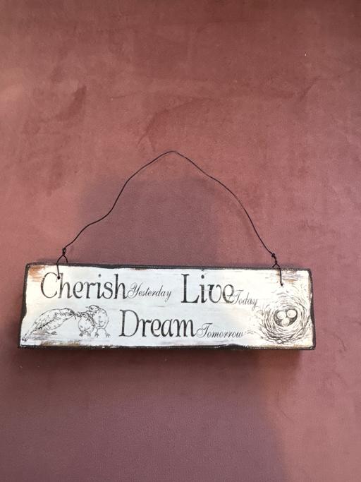 Buy & Sell Edgbaston Birmingham - Photos for Small wooden sign for home