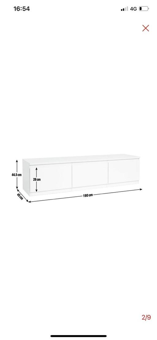 Buy & Sell Coventry City Centre Coventry - Photos for Extra Large TV Unit - White Gloss