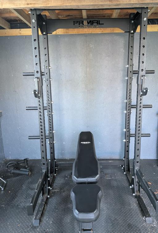 Buy & Sell South Godstone Tandridge - Photos for primal strength squat rack and weights bench