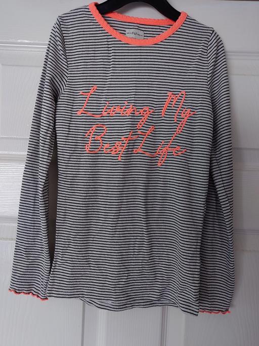 Buy & Sell Woodthorpe Charnwood - Photos for Girls stripey long sleeve top size 8-9 years
