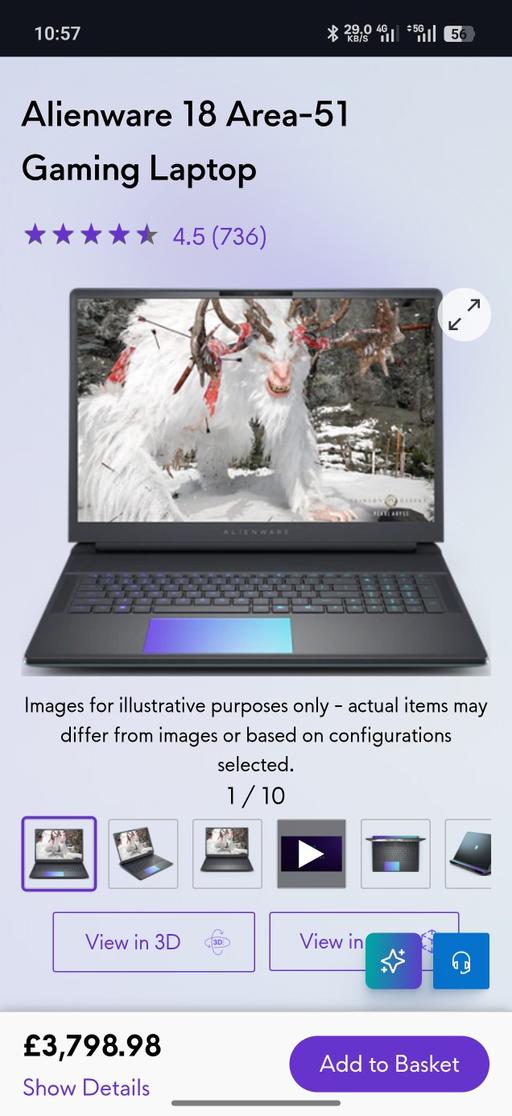 Buy & Sell Wapping East London - Photos for Dell Alienware Gaming laptop 18