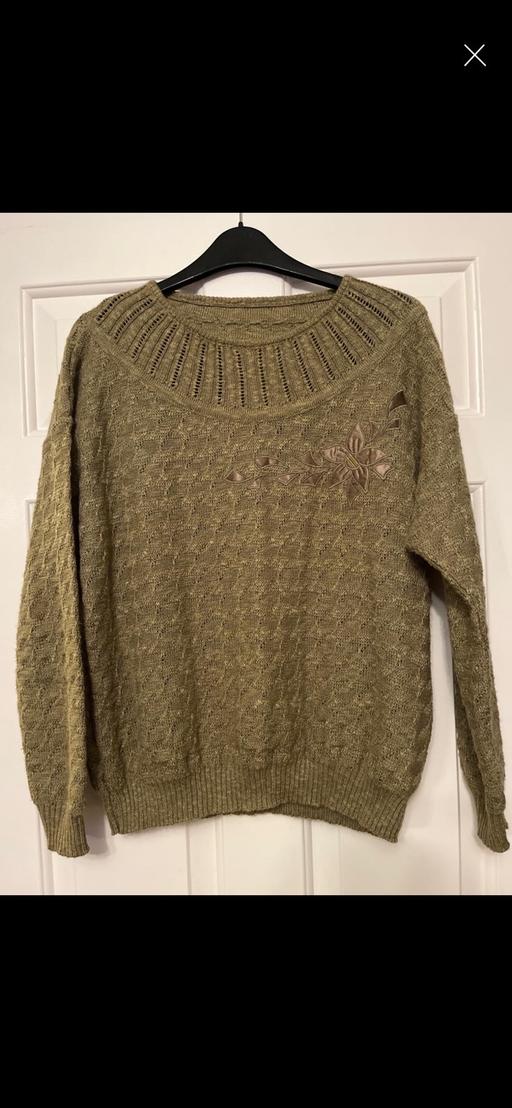 Buy & Sell Eaglescliffe Stockton-on-Tees - Photos for Olive Green Ladies Jumper Size Large