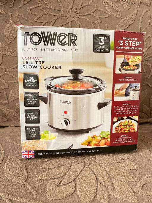 Buy & Sell Nelson Pendle - Photos for Tower 1.5L Compact Slow Cooker - Stainless St