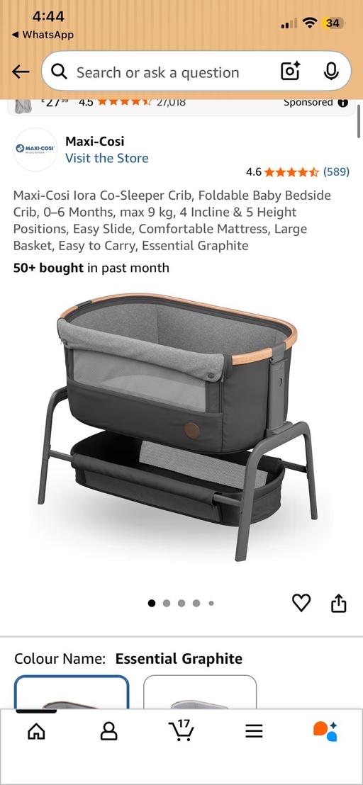 Buy & Sell Ilford Redbridge - Photos for Baby Crib