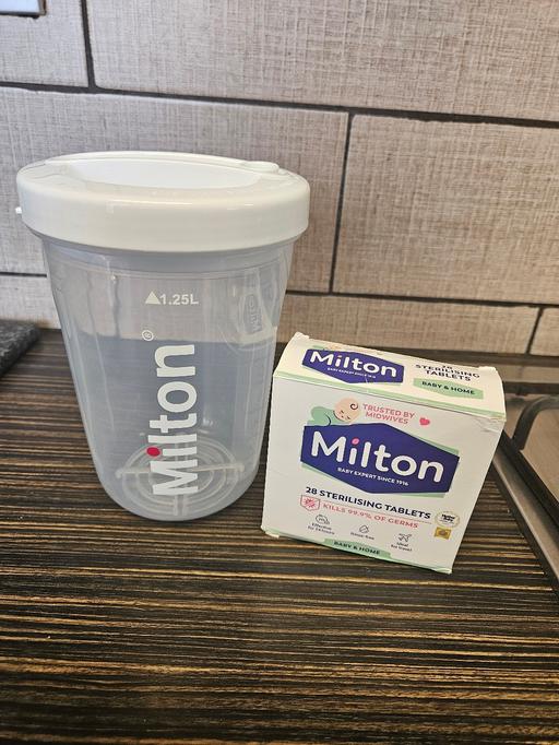 Buy & Sell Packmoor Stoke-on-Trent - Photos for Milton Solo Steriliser & Tablets