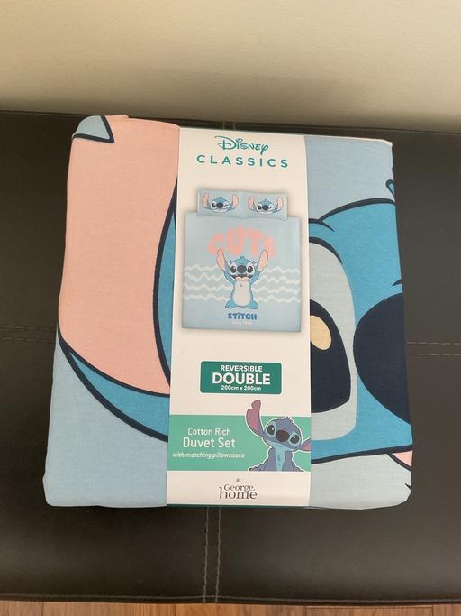 Buy & Sell Liverpool Knowsley - Photos for Stitch Reversible Double Duvet Set