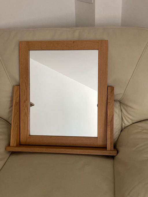 Buy & Sell Eastwick East Hertfordshire - Photos for Oak Dressing Table Mirror