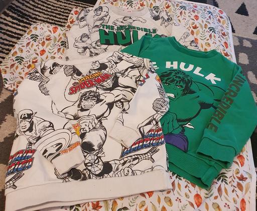 Buy & Sell Yardley Wood Birmingham - Photos for Boy's Hulk Jumpers X1 2-3 Yr's & X2 3-4 Yr's