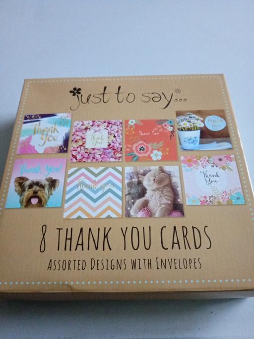 Buy & Sell Horncastle East Lindsey - Photos for new box of 8 THANK YOU CARDS