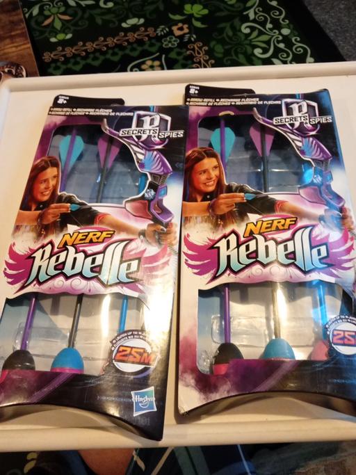 Buy & Sell Horncastle East Lindsey - Photos for 2 brand new Girls NERF Rebelle Arrow sets