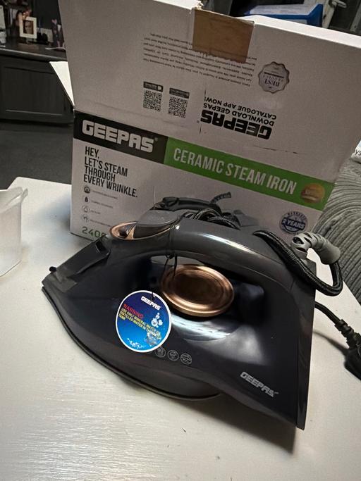 Buy & Sell Duckmanton Chesterfield - Photos for Geepas ceramic steam iron