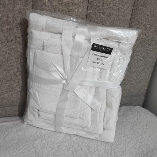 Buy & Sell Savile Town Kirklees - Photos for Downland 8 piece towel bale set.