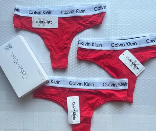 Buy & Sell Whitton Richmond upon Thames - Photos for Woman’s Red Thong from Calvin Klein Size XS
