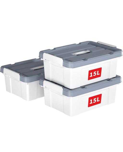 Buy & Sell Sparkbrook Birmingham - Photos for Strong Storage Boxes with Lids 15L - 3 boxes