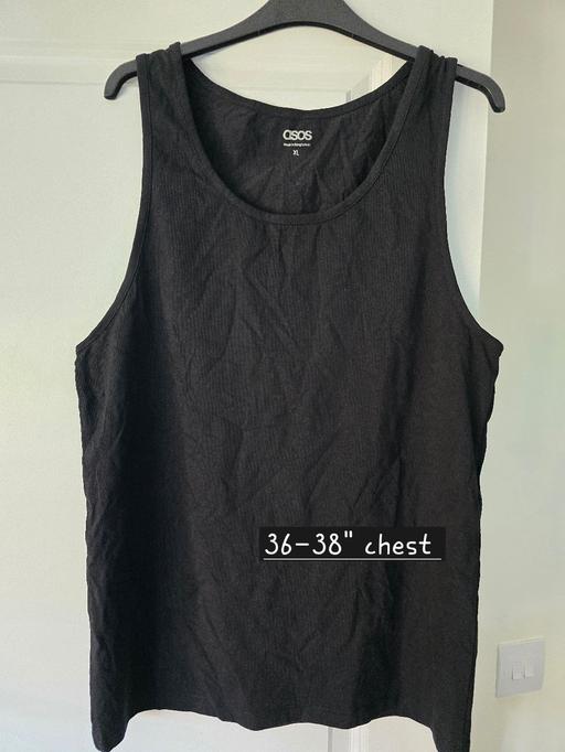 Buy & Sell Rowley Regis Sandwell - Photos for Asos mens black vest - xl