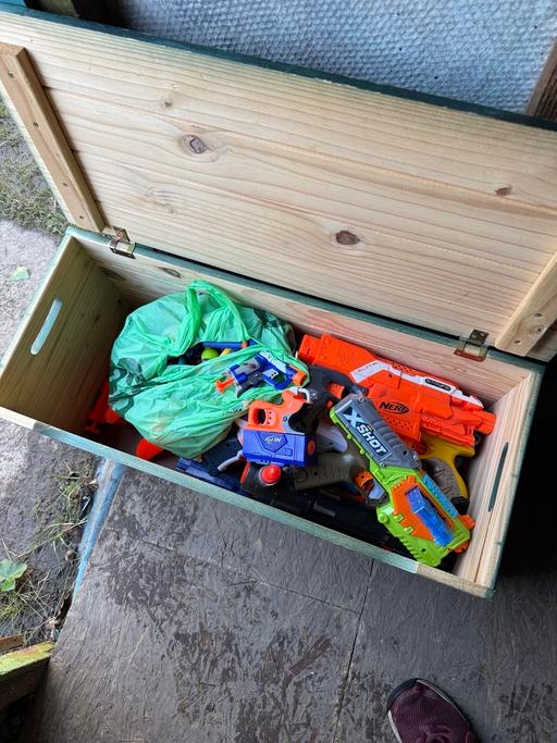 Buy & Sell Red Marsh Industrial Estate Wyre - Photos for Toy box full of nerf guns