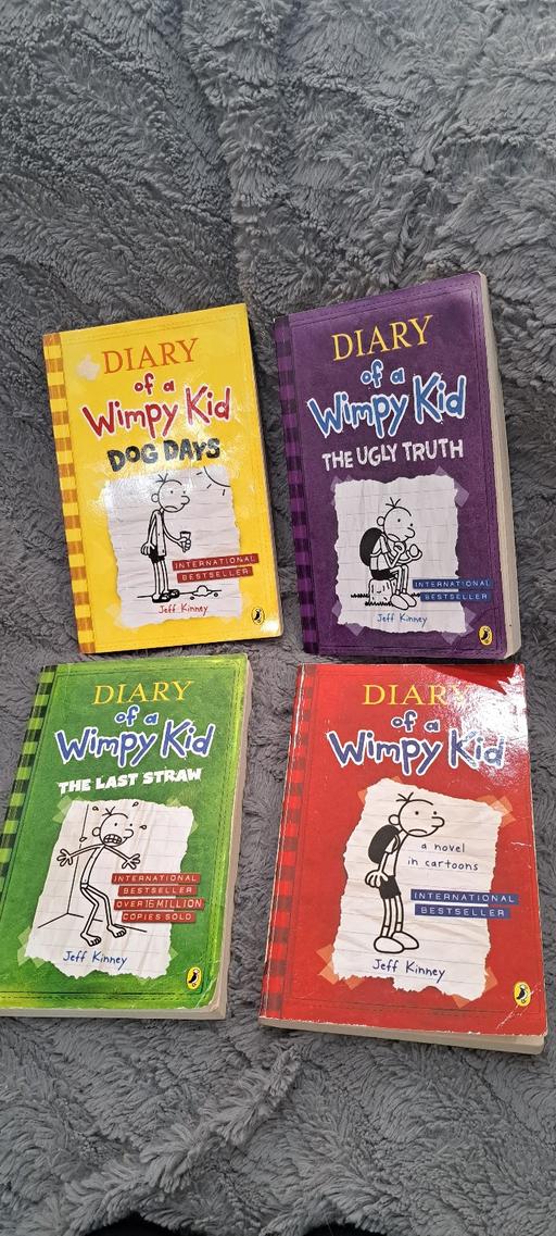 Buy & Sell Four Oaks Birmingham - Photos for Diary ofa Wimpy Kid x4 books