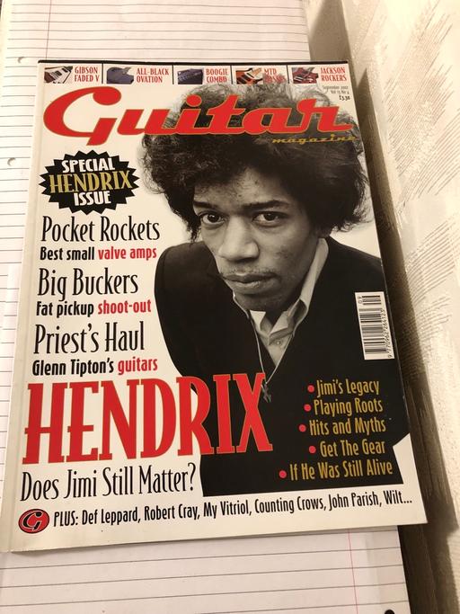Buy & Sell Farington Moss South Ribble - Photos for Hendrix - Guitar Magazine
