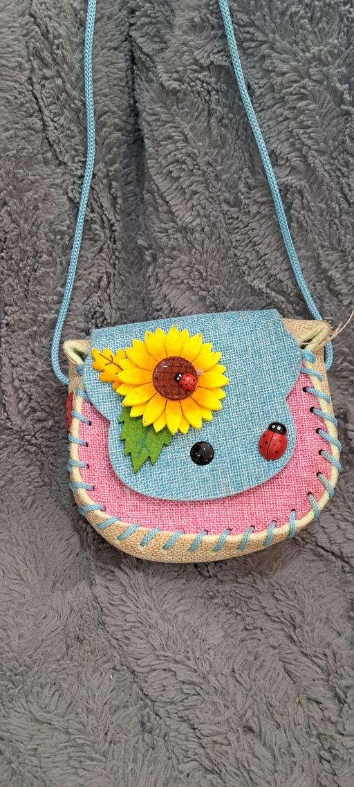 Buy & Sell Sutton Coldfield Birmingham - Photos for Mini Crossbody Bag Sunflower Ladybird Burlap