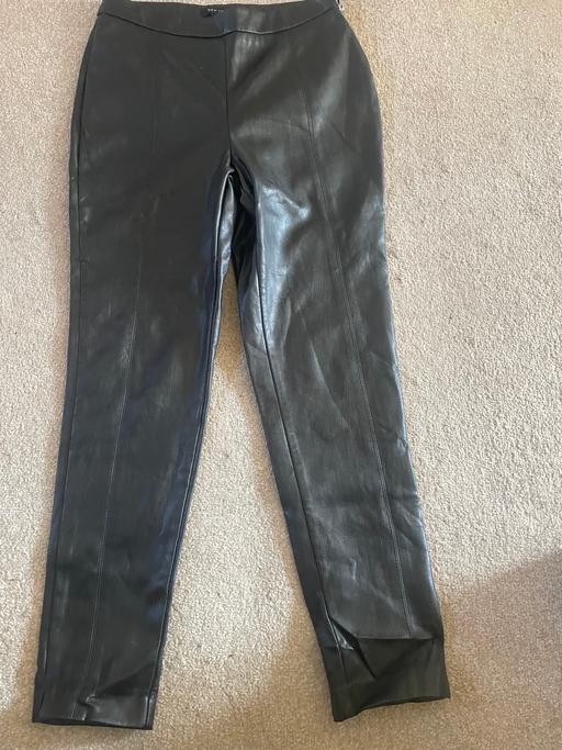 Buy & Sell Ynysddu Caerphilly - Wales - Photos for New look leather trousers size 8