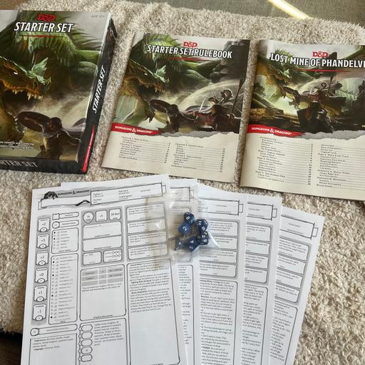 Buy & Sell Saint Judes Plymouth - Photos for Dungeons & Dragons DnD Starter Set w/ 6 Dice