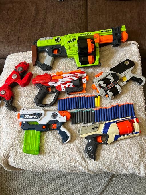 Buy & Sell Greenbank Plymouth - Photos for NERF Soft Dart Gun Bundle - Value Joblot