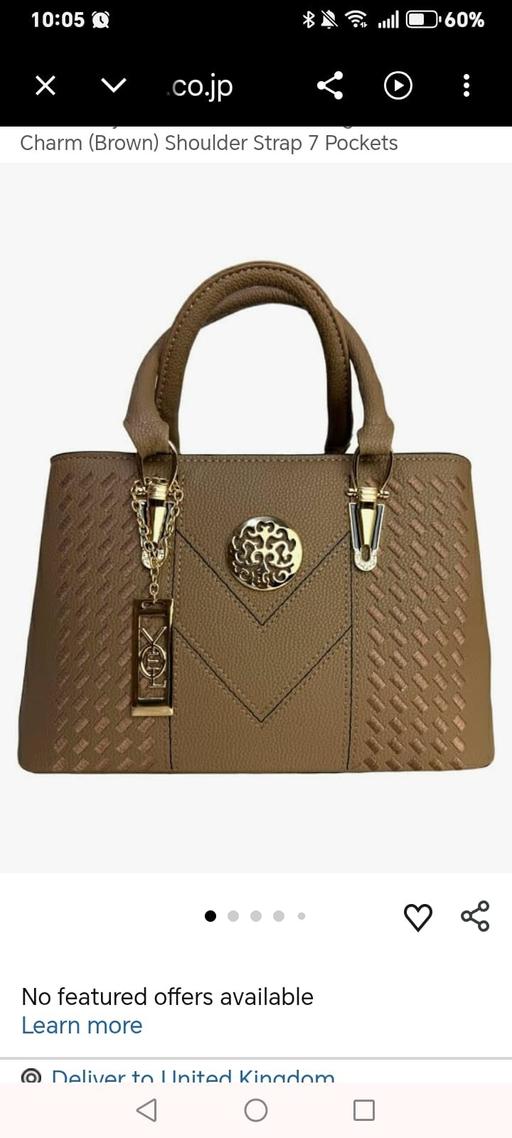 Buy & Sell Kings Heath Birmingham - Photos for Jenny leather tote bag with charm 7 pockets