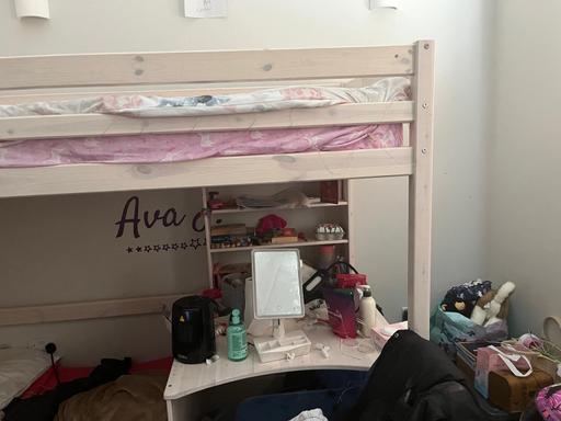 Buy & Sell Binley Coventry - Photos for Kids bunk bed with trundle and desk.