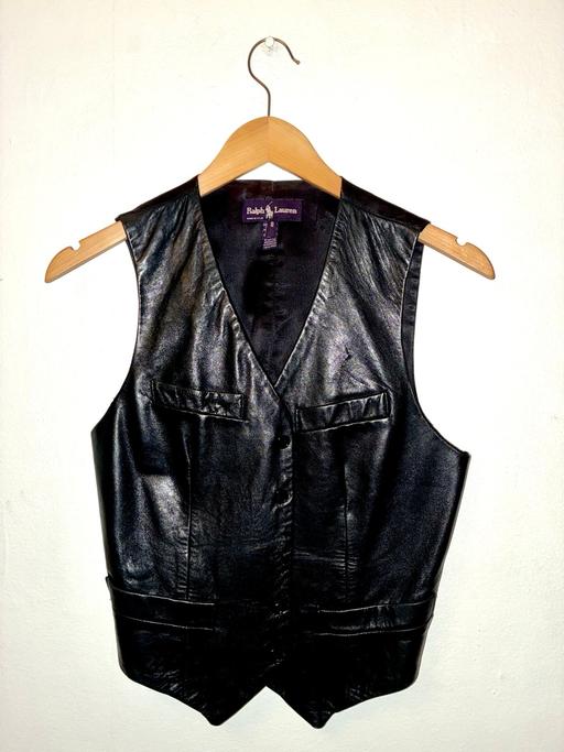 Buy & Sell Pentonville North London - Photos for Ralph Lauren Leather waistcoat