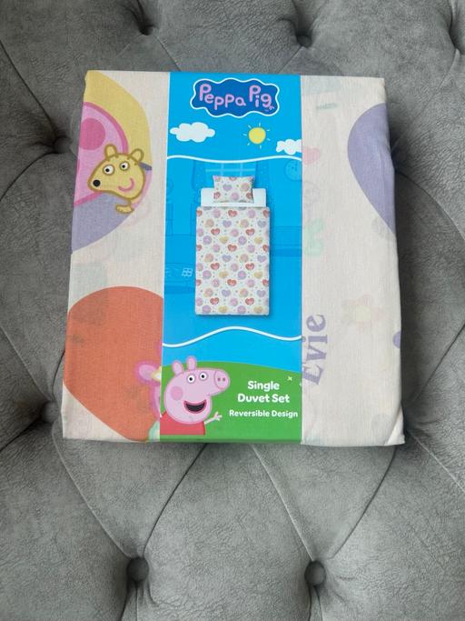 Buy & Sell Roby Knowsley - Photos for Peppa Pig Reversible Single Duvet Set