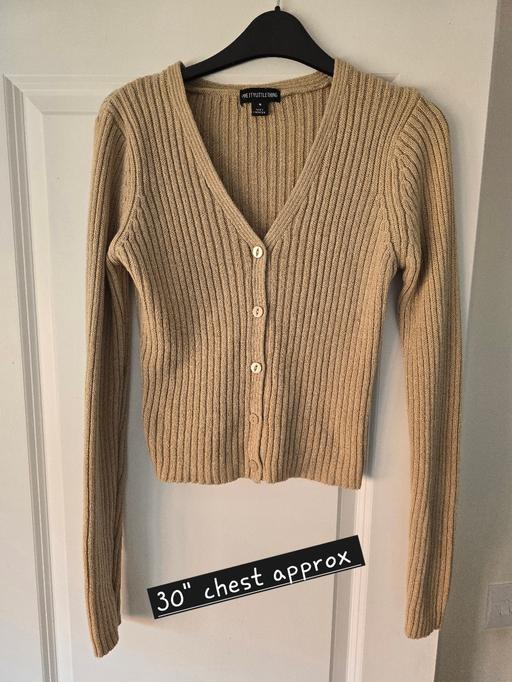 Buy & Sell Dudley Port Sandwell - Photos for Pretty Little Thing beige cardi - medium