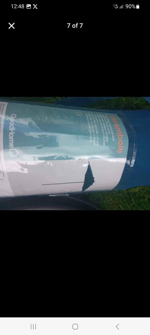 Buy & Sell Yardley Wood Birmingham - Photos for Blue parasol and base