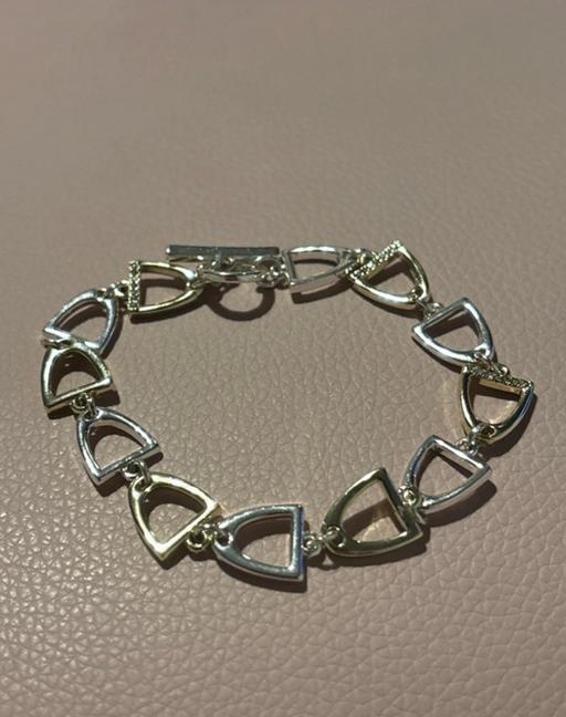 Buy & Sell Flore West Northamptonshire - Photos for Gold and Silver Horse Stirrup Bracelet.