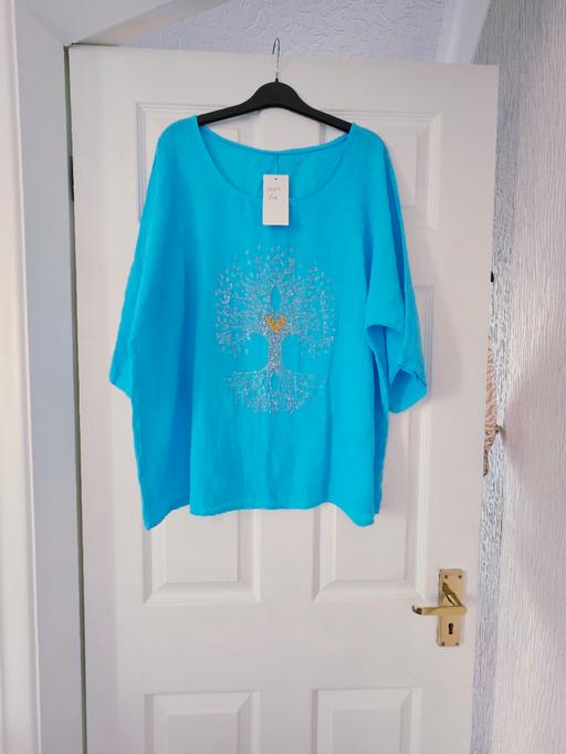 Buy & Sell Newton Doncaster - Photos for Italian tree of life summer top, size 18/20