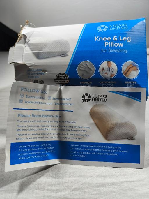 Buy & Sell Thornaby Stockton-on-Tees - Photos for Memory foam knee pillow