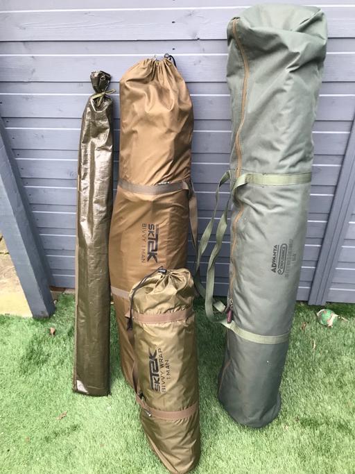 Buy & Sell Hextable Sevenoaks - Photos for Sonik Sk tek bivvy wrap and uni extended wrap