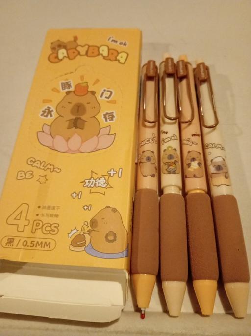 Buy & Sell Horncastle East Lindsey - Photos for new box of 4 Capybara black ink pens