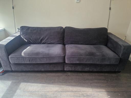 Buy & Sell Snaresbrook East London - Photos for Grey sofa and ottoman